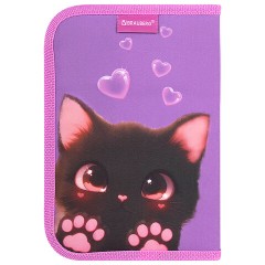 Пенал BRAUBERG, 1 отделение, 2 откидные планки, полиэстер, 21х14 см, "Paw prints", 273526 Пенал BRAUBERG, 1 отделение, 2 откидные планки, полиэстер, 21х14 см, "Paw prints", 273526 - фото 3