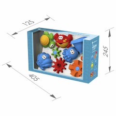 Игрушки для ванны в наборе, пластиковые, 6 шт., НОРДПЛАСТ, 741 - фото 13