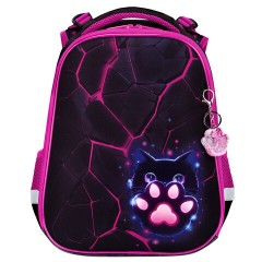 Ранец BRAUBERG PREMIUM, 2 отделения, с брелоком, "Pink lava", 38х29х16 см, 273097 Ранец BRAUBERG PREMIUM, 2 отделения, с брелоком, "Pink lava", 38х29х16 см, 273097 - фото 2