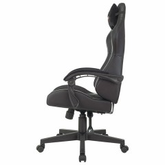 Кресло компьютерное BRABIX "Striker GM-121", синхромеханизм, 2 подушки, экокожа/велюр, черное, 532962 Кресло компьютерное BRABIX "Striker GM-121", синхромеханизм, 2 подушки, экокожа/велюр, черное, 532962 - фото 7