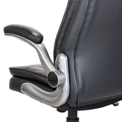 Кресло BRABIX PREMIUM "Paradigm EX-556", пружинный блок, рециклированная кожа, черное, 532976 - фото 12