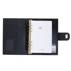 Ежедневник-органайзер недатированный B5, 167х240 мм, BRAUBERG "Nova", под кожу, 160 л., черный, 116204 - фото 2