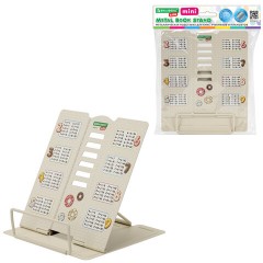 Подставка для книг и учебников BRAUBERG KIDS mini "Food" с таблицей умножения, регулируемый угол наклона, металлическая, 238974 - фото 3