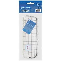 Пенал BRAUBERG, 1 отделение, полиэстер, "Sweet bunny", белый, 19х4х6 см, 272304 Пенал BRAUBERG, 1 отделение, полиэстер, "Sweet bunny", белый, 19х4х6 см, 272304 - фото 8