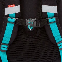 Ранец GRIZZLY анатомическая спинка, c бейджем, для мальчиков, "THE COOLEST", 36х28х20 см, RAz-587-9/1 - фото 13