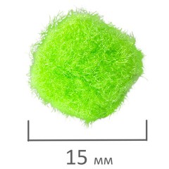 Помпоны для творчества, 5 цветов, 15 мм, 50 шт., ОСТРОВ СОКРОВИЩ, 661426 - фото 4