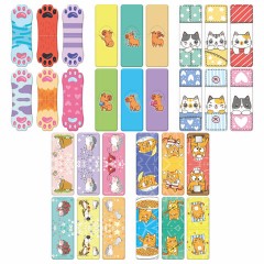 Закладки для книг МАГНИТНЫЕ, "ЯРКИЙ МИКС", комплект 30 штук, 35x25 мм, FUNSTER (ФАНСТЕР), 116657 - фото 3