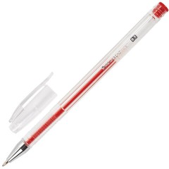 Ручки гелевые BRAUBERG "Jet", НАБОР 4 ЦВЕТА, узел 0,5 мм, линия письма 0,35 мм, 141023 - фото 12