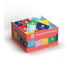 Шоколад порционный RITTER SPORT, набор 7 вкусов, 84 плитки по 16,7 г, R 484C - фото 2