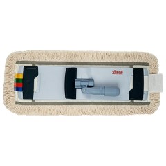 Насадка МОП плоская 50 см, VILEDA PROFESSIONAL "КонтрактПлюс Комби", уши (ТИП УВ) хлопок / полиэстер, бежевый, 167294 - фото 7