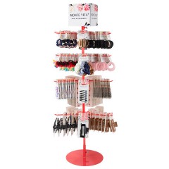 Стойка-вертушка настольная MONTE VITA (МОНТЕ ВИТА), 108х44см, 4 ряда, 22 крючка, 507506 - фото 11