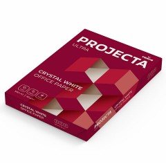Бумага офисная БОЛЬШОГО ФОРМАТА (297х420), А3, 80 г/м2, 500 л., марка А, PROJECTA ULTRA, Россия, 162% (CIE) - фото 2