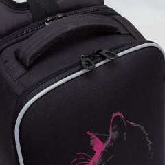 Ранец GRIZZLY анатомическая спинка, 2 отделения, для девочек, "SPARKLING CAT", 37х26х16 см, RAw-594-4/1 - фото 7