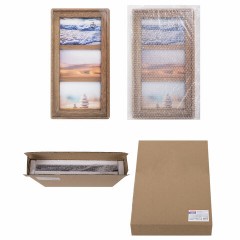 Рамка из мангового дерева BRAUBERG LOFT TRINITY, 3 фото 10х15 см, стекло, 20х35,5 см, 391282 Рамка из мангового дерева BRAUBERG LOFT TRINITY, 3 фото 10х15 см, стекло, 20х35,5 см, 391282 - фото 9