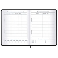 Дневник 1-11 класс 48 л., твердый, BRAUBERG, матовая ламинация, резинка, закладка-ляссе, с подсказом, "Элементы", 107242 - фото 11