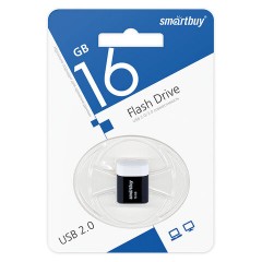 Флеш-память Smartbuy 16GB LARA Black(SB16GBLARA-K)