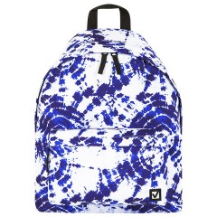 Рюкзак BRAUBERG СИТИ-ФОРМАТ универсальный, "Tie-dye", бело-синий, 41х32х14 см, 270792 Рюкзак BRAUBERG СИТИ-ФОРМАТ универсальный, "Tie-dye", бело-синий, 41х32х14 см, 270792 - фото 2