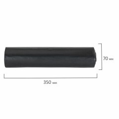 Мешки для мусора LAIMA "ULTRA" 120 л, черные, рулон 20 шт., сверхпрочные, ПСД 60 мкм, 70х110 см, 607697 Мешки для мусора LAIMA "ULTRA" 120 л, черные, рулон 20 шт., сверхпрочные, ПСД 60 мкм, 70х110 см, 607697 - фото 6