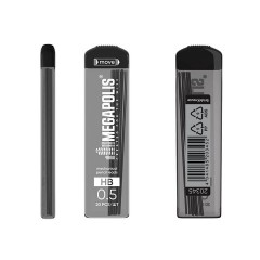 Грифели запасные для механических карандашей 0,5 мм ERICH KRAUSE, HB, КОМПЛЕКТ 20 ШТ., 20345 - фото 2