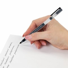 Ручки гелевые BRAUBERG X-WRITER 1800, УВЕЛИЧЕННАЯ ДЛИНА ПИСЬМА 1 800 м, ЧЕРНЫЕ, НАБОР 4 ШТУКИ, стандартный узел 0,5 мм, 144136 Ручки гелевые BRAUBERG X-WRITER 1800, УВЕЛИЧЕННАЯ ДЛИНА ПИСЬМА 1 800 м, ЧЕРНЫЕ, НАБОР 4 ШТУКИ, стандартный узел 0,5 мм, 144136 - фото 10