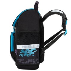 Ранец ЮНЛАНДИЯ WISE, 1 отделение, 3 кармана, устойчивое дно, "Sport game", 37x29х15 см, 272072 Ранец ЮНЛАНДИЯ WISE, 1 отделение, 3 кармана, устойчивое дно, "Sport game", 37x29х15 см, 272072 - фото 3