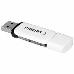 Флеш-диск 32 GB PHILIPS SNOW, разъем USB 2.0, черный, FM32FD70B/97 Флеш-диск 32 GB PHILIPS SNOW, разъем USB 2.0, черный, FM32FD70B/97 - фото 2