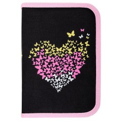 Пенал BRAUBERG, 1 отделение, полиэстер, 21х14 см, "Shining heart", 272326 Пенал BRAUBERG, 1 отделение, полиэстер, 21х14 см, "Shining heart", 272326 - фото 2