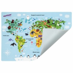 Настольное покрытие ЮНЛАНДИЯ, А3+, пластик, 46x33 см, "Map", 272370 Настольное покрытие ЮНЛАНДИЯ, А3+, пластик, 46x33 см, "Map", 272370 - фото 3