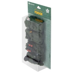 Военные машины игрушечные в наборе, пластиковые, 4 шт., 7x14x30 см, НОРДПЛАСТ, 349/1 - фото 2