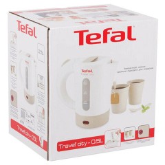 Чайник TEFAL KO120130, 0,5 л, 650 Вт, закрытый нагревательный элемент, пластик, бело-бежевый, 7211001544 Чайник TEFAL KO120130, 0,5 л, 650 Вт, закрытый нагревательный элемент, пластик, бело-бежевый, 7211001544 - фото 12