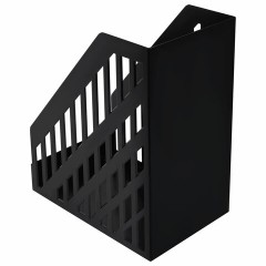 Лоток вертикальный для бумаг BRAUBERG ULTRA увеличенная ширина, 250х160х290 мм, черный, 238253 Лоток вертикальный для бумаг BRAUBERG ULTRA увеличенная ширина, 250х160х290 мм, черный, 238253 - фото 3