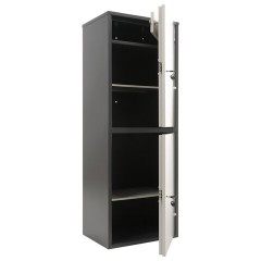 Шкаф металлический для документов AIKO "SL-125/2Т" ГРАФИТ, 1252х460х340 мм, 31 кг, сварной, S10799132502 - фото 4