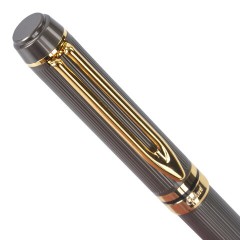 Ручка подарочная шариковая GALANT "Dark Chrome", корпус матовый хром, золотистые детали, пишущий узел 0,7 мм, синяя, 140397 Ручка подарочная шариковая GALANT "Dark Chrome", корпус матовый хром, золотистые детали, пишущий узел 0,7 мм, синяя, 140397 - фото 5