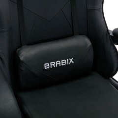 Кресло компьютерное BRABIX "Dexter GM-135", подножка, две подушки, экокожа, черное, 532800 Кресло компьютерное BRABIX "Dexter GM-135", подножка, две подушки, экокожа, черное, 532800 - фото 11