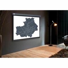Экран Cactus Wallscreen CS-PSW-180X180-SG, 180x180 см, 1:1, настенно-потолочный, серый Экран Cactus Wallscreen CS-PSW-180X180-SG, 180x180 см, 1:1, настенно-потолочный, серый - фото 2