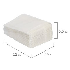 Салфетки бумажные для диспенсера, LAIMA (N2) PREMIUM, 1-слойные, КОМПЛЕКТ 30 пачек по 100 шт., 17x15,5 см, белые, 112509 Салфетки бумажные для диспенсера, LAIMA (N2) PREMIUM, 1-слойные, КОМПЛЕКТ 30 пачек по 100 шт., 17x15,5 см, белые, 112509 - фото 7