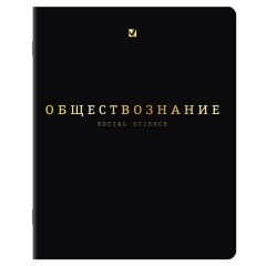 Тетради предметные, КОМПЛЕКТ 12 ПРЕДМЕТОВ, 48 л., Soft-Touch, 3D-фольга, BRAUBERG, "BLACK GOLD", 405602 - фото 13