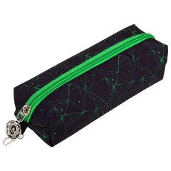 Рюкзак SNOOBAG (СНУБЭГ) MIND с пеналом в комплекте, 2 отделения, "Неоновый паук", 40х28х18 см, 274444 - фото 6