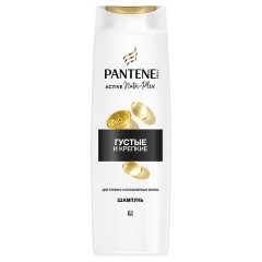 Шампунь 400 мл, PANTENE (Пантин) "Густые и крепкие", для тонких и ослабленных волос, PT-81471253