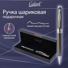 Ручка подарочная шариковая GALANT "Gotter", корпус оружейный металл, детали серебро, узел 0,7 мм, линия письма 0,5 мм, синяя, 144176 Ручка подарочная шариковая GALANT "Gotter", корпус оружейный металл, детали серебро, узел 0,7 мм, линия письма 0,5 мм, синяя, 144176 - фото 14