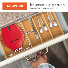 Электровафельница антипригарная для венских и бельгийских вафель, d12,5см, 550 Вт, DASWERK, WM-2, 455522 Электровафельница антипригарная для венских и бельгийских вафель, d12,5см, 550 Вт, DASWERK, WM-2, 455522 - фото 5