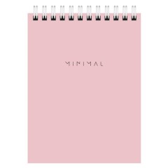 Блокнот МАЛЫЙ ФОРМАТ А6 108х145 мм, 40 л., гребень, картон, клетка, BRAUBERG "Minimal Pastel", 116429 - фото 3