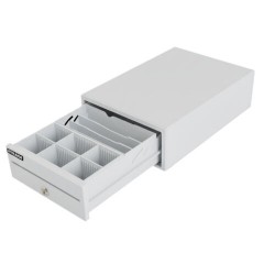 Ящик денежный механический SB-208-W, 205x300x90 мм, БЕЛЫЙ, VITRANA (ВИТРАНА), 291402