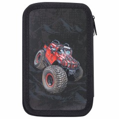 Пенал ПИФАГОР, 3 отделения, ламинированный картон, 19х11 см, "Big Wheels", 271548 Пенал ПИФАГОР, 3 отделения, ламинированный картон, 19х11 см, "Big Wheels", 271548 - фото 3