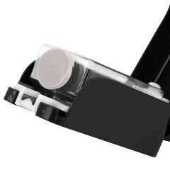 Дозатор для жидкого мыла-пены LAIMA PROFESSIONAL PREMIUM BLACK, НАЛИВНОЙ, 1 л, черный, ABS-пластик, 609520 - фото 8