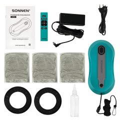 Робот-мойщик окон SONNEN Tech RWC-124 DUAL SPRAY, датчик от падения, 26 салфеток, приложение, 456237 - фото 8