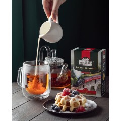 Чай листовой AHMAD "English Breakfast" черный среднелистовой 200 г, 1292-012 - фото 6
