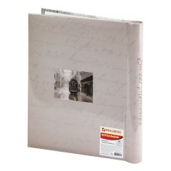 Фотоальбом BRAUBERG 20 магнитных листов, 23х28 см, "Трамвай", светло-коричневый, 391125 Фотоальбом BRAUBERG 20 магнитных листов, 23х28 см, "Трамвай", светло-коричневый, 391125 - фото 6