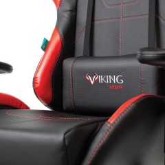 Кресло компьютерное Zombie VIKING 5 AERO, 2 подушки, экокожа, черное/красное, 1216368 Кресло компьютерное Zombie VIKING 5 AERO, 2 подушки, экокожа, черное/красное, 1216368 - фото 14