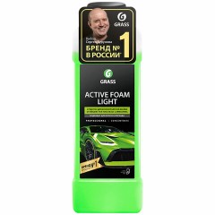 Автошампунь с активной пеной, 1 кг, GRASS ACTIVE FOAM LIGHT легкосмываемый, концентрат, 132100 - фото 2